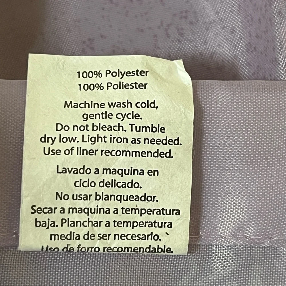 Mainstays Lavender Shower curtain